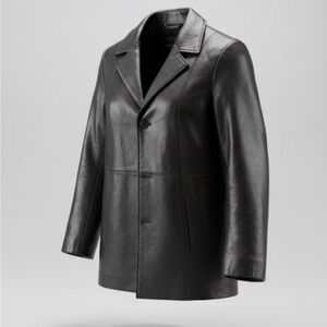 Marc New York - Black Leather jacket - Women’s size M